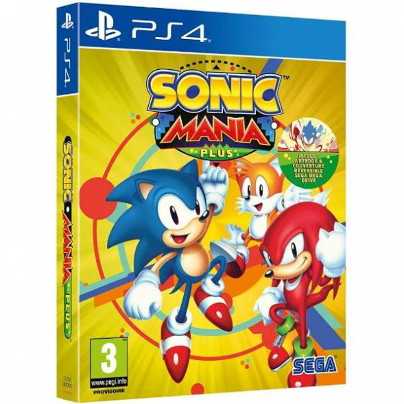 Игра Sonic Mania Plus (+ Артбук) [PS4, русские субтитры] в Махачкале