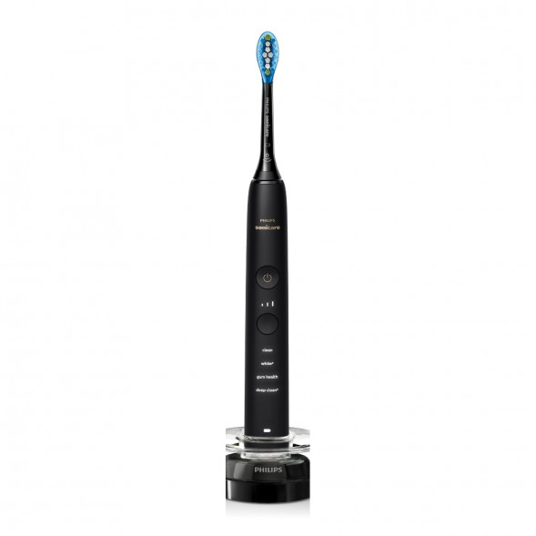 Набор из 2 электрических зубных щеток Philips Sonicare DiamondClean 9000 HX9914/54, чёрный в Махачкале