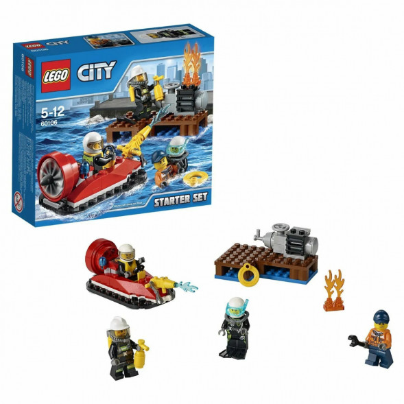 Конструктор LEGO City Fire 60106 Пожарная охрана в Махачкале