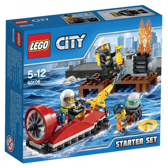 Конструктор LEGO City Fire 60106 Пожарная охрана в Махачкале