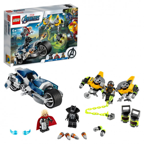 Конструктор LEGO Super Heroes 76142 Мстители Атака на спортбайке в Махачкале