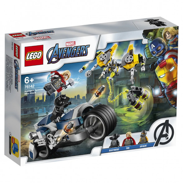 Конструктор LEGO Super Heroes 76142 Мстители Атака на спортбайке в Махачкале