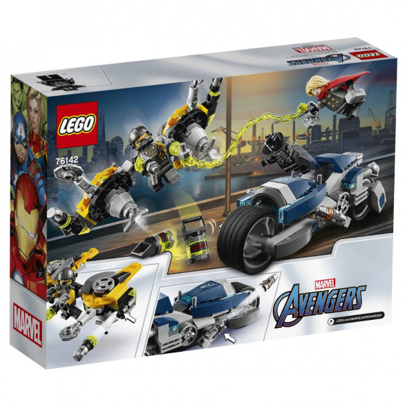 Конструктор LEGO Super Heroes 76142 Мстители Атака на спортбайке в Махачкале