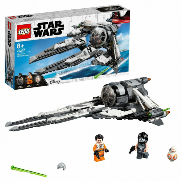 Конструктор LEGO Star Wars 75242 Перехватчик СИД Чёрного аса в Махачкале