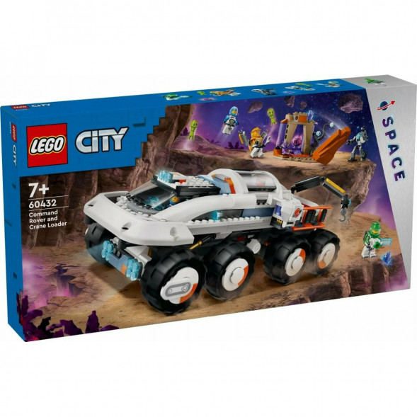 Конструктор LEGO City 60432 Командный вездеход и кран-погрузчик в Махачкале