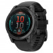 Умные часы Garmin Fenix E 47мм Amoled Slate Grey Steel с чёрным силиконовым ремешком 010-03025-01 в Махачкале