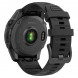 Умные часы Garmin Fenix E 47мм Amoled Slate Grey Steel с чёрным силиконовым ремешком 010-03025-01 в Махачкале