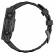 Умные часы Garmin Fenix E 47мм Amoled Slate Grey Steel с чёрным силиконовым ремешком 010-03025-01 в Махачкале