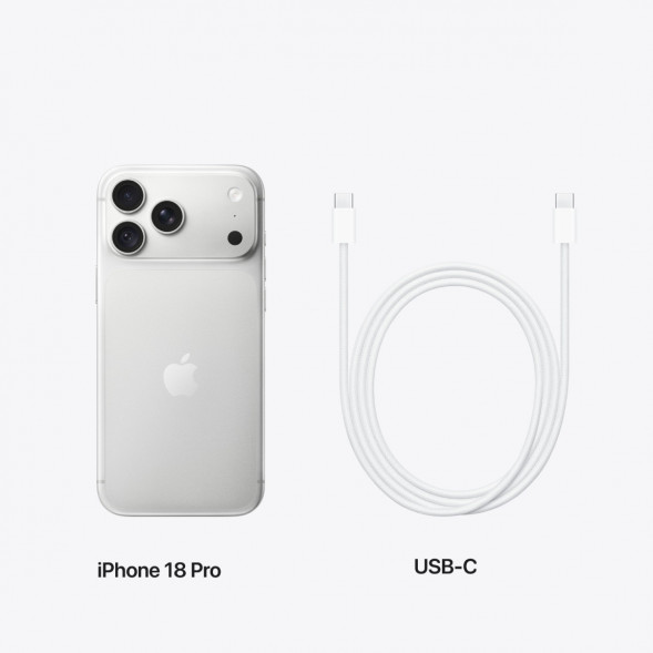 Смартфон Apple iPhone 18 Pro 1TB (eSIM), Silver в Махачкале