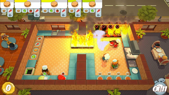 Игра Overcooked &amp;amp; Overcooked 2 [Nintendo Switch, английская версия] в Махачкале