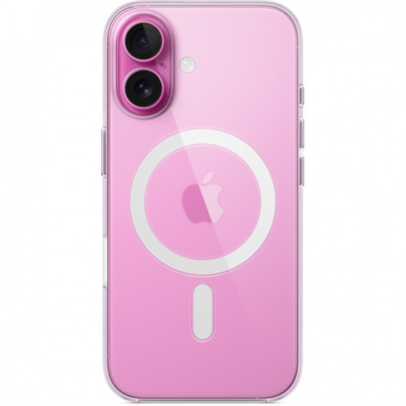 Чехол Apple Clear Case with MagSafe для iPhone 16, прозрачный (MA6A4ZM/A) в Махачкале