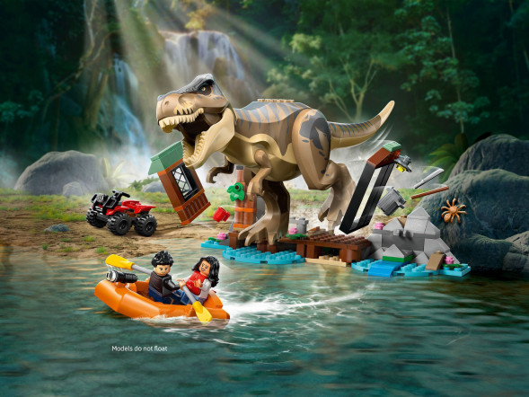 Конструктор LEGO Jurassic World 76975 Побег по реке от ти-рекса в Махачкале