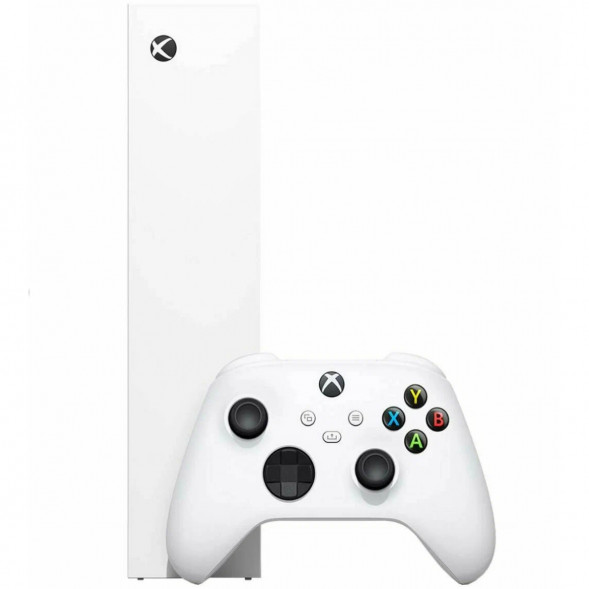 Игровая приставка Microsoft Xbox Series S 512 ГБ SSD RU, белый/черный в Махачкале