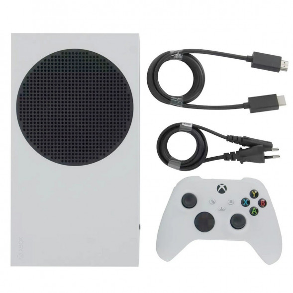 Игровая приставка Microsoft Xbox Series S 512 ГБ SSD RU, белый/черный в Махачкале