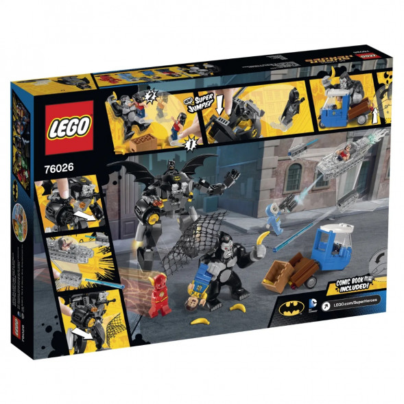 Конструктор LEGO Super Heroes 76026 Горилла Гродд сходит с ума в Махачкале