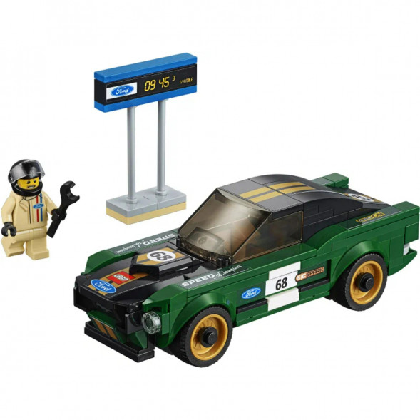 Конструктор LEGO Speed Champions 75884 1968 Ford Mustang Fastback в Махачкале