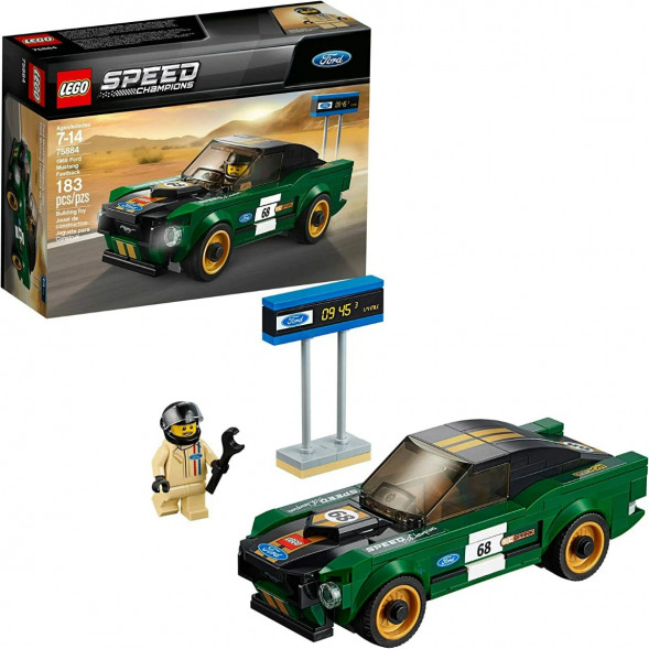 Конструктор LEGO Speed Champions 75884 1968 Ford Mustang Fastback в Махачкале