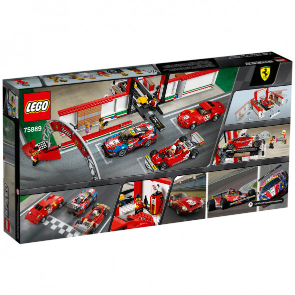 Конструктор LEGO Speed Champions 75889 Гараж Ferrari в Махачкале