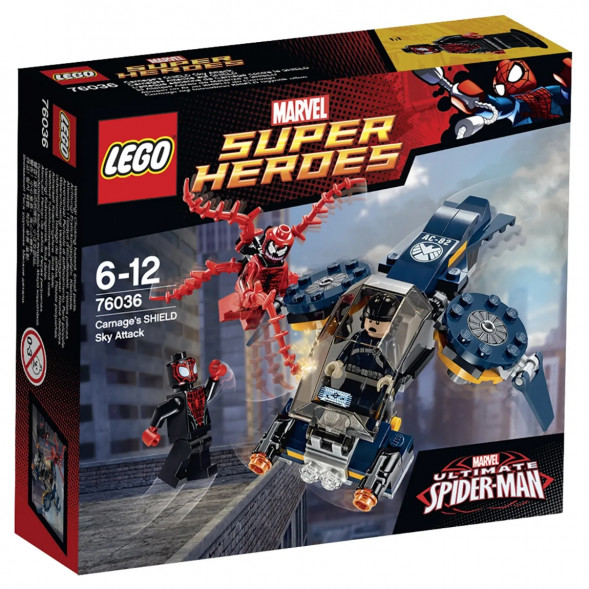 Конструктор LEGO Super Heroes 76036 Воздушная атака Карнажа в Махачкале