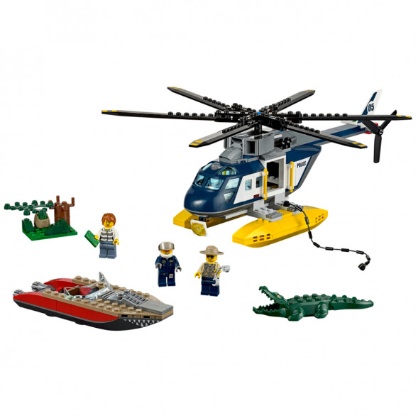 Конструктор LEGO City 60067 Погоня на полицейском вертолёте в Махачкале