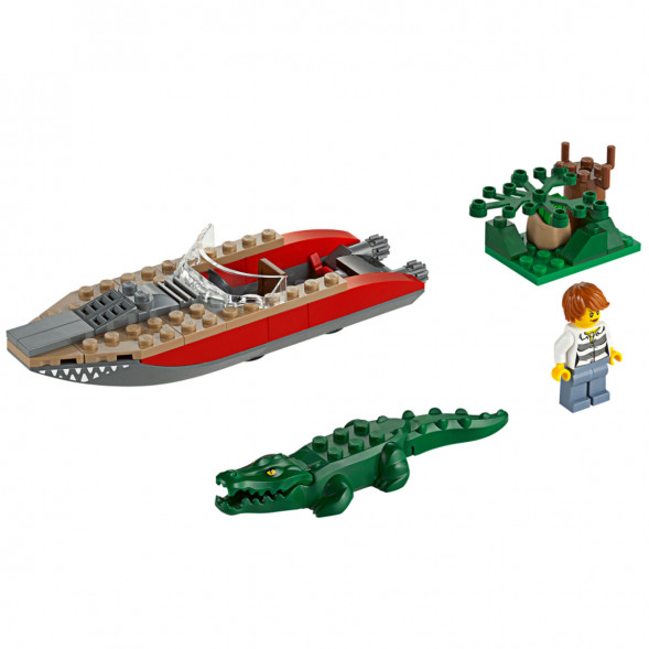 Конструктор LEGO City 60067 Погоня на полицейском вертолёте в Махачкале