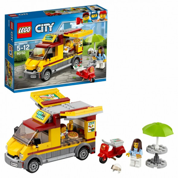Конструктор LEGO City Great Vehicles 60150 Фургон-пиццерия в Махачкале