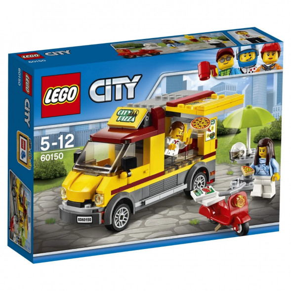 Конструктор LEGO City Great Vehicles 60150 Фургон-пиццерия в Махачкале