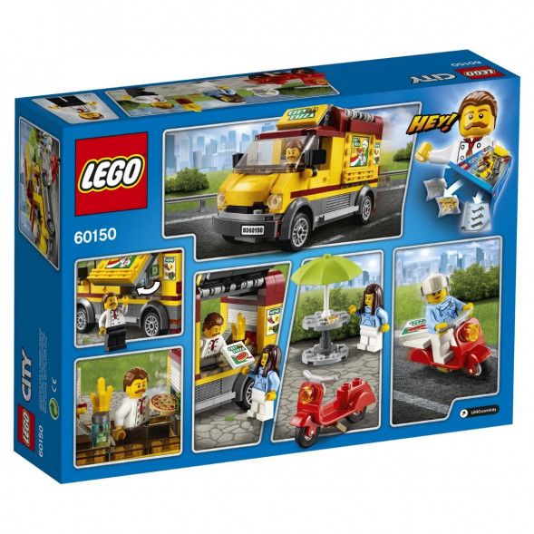 Конструктор LEGO City Great Vehicles 60150 Фургон-пиццерия в Махачкале