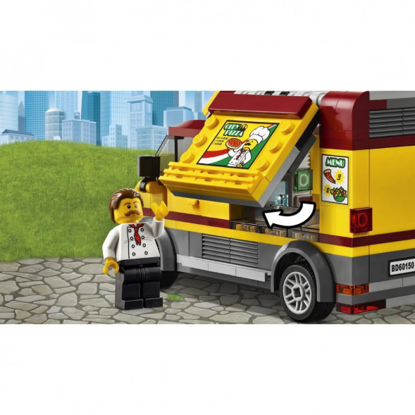 Конструктор LEGO City Great Vehicles 60150 Фургон-пиццерия в Махачкале