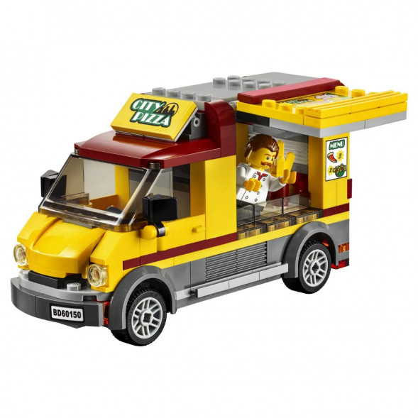 Конструктор LEGO City Great Vehicles 60150 Фургон-пиццерия в Махачкале