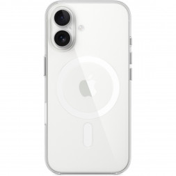 Чехол Apple Clear Case with MagSafe для iPhone 16 Plus, прозрачный (MA7D4ZM/A)