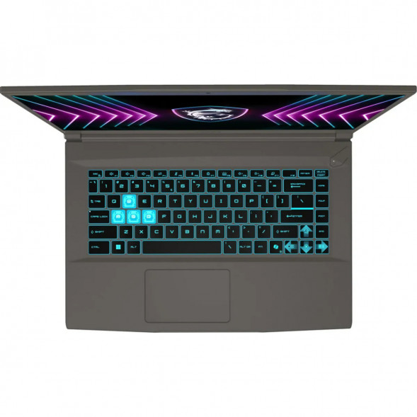 Ноутбук игровой MSI Thin 15 B2RVE-3451XRU (15.6&amp;quot;, IPS, Intel Core 7 240H 2.5ГГц, 10 ядер, 16ГБ DDR4, 512ГБ SSD, NVIDIA GeForce RTX 4050 для ноутбуков - 6 ГБ) в Махачкале