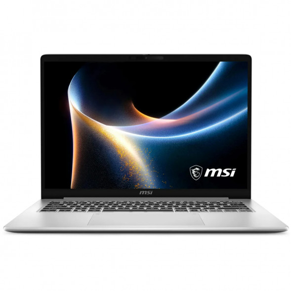 Ноутбук MSI Modern 14S AI+ G3MG-010XRU (14&amp;quot;, OLED, Intel Core Ultra 7 355 2.3ГГц, 8 ядер, 16ГБ DDR5, 512ГБ SSD, Intel Graphics, без ОС), серебристый в Махачкале