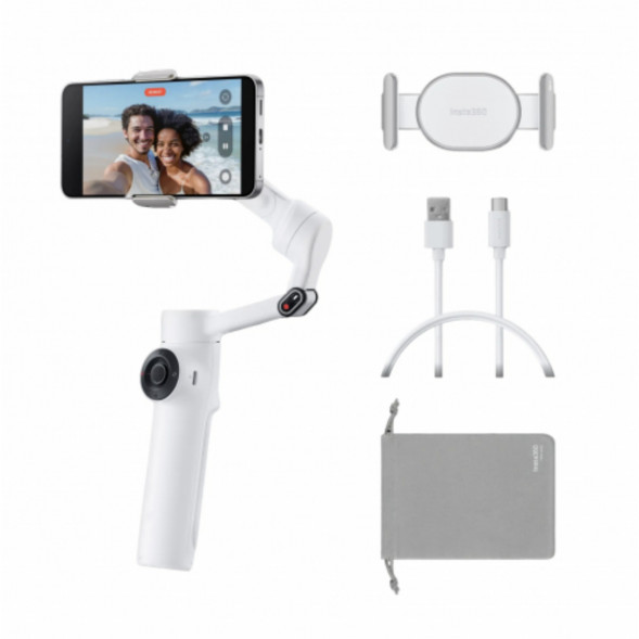Cтабилизатор Insta360 Flow 2 Standard Bundle, Summit White в Махачкале