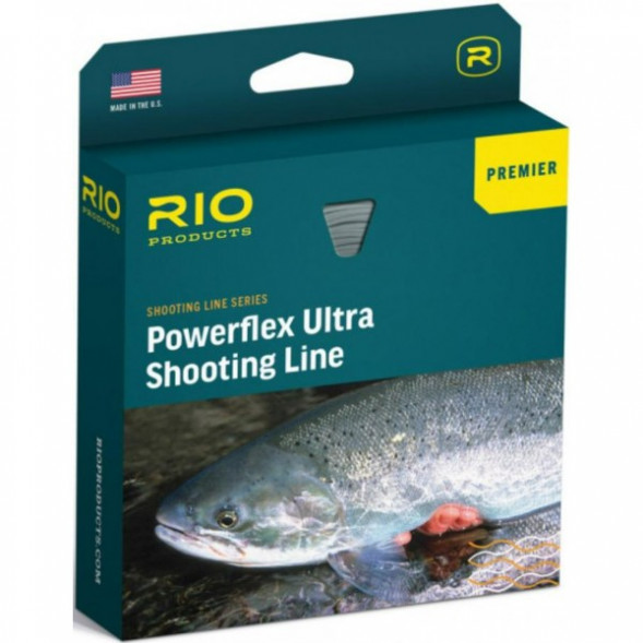 Леска RIO Premier Powerflex Ultra Shooting Line .035, Blue в Махачкале
