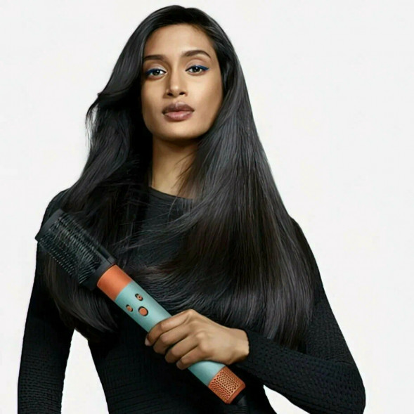 Cтайлер Dyson Airwrap i.d. Straight+Wavy HS08, Ceramic Patina/Topaz Orange в Махачкале