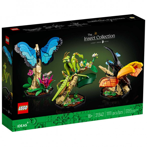 Конструктор LEGO Ideas 21342 Коллекция насекомых в Махачкале