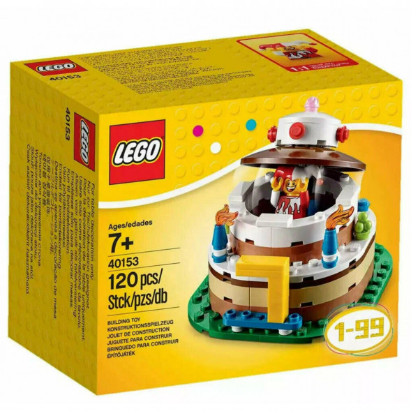 Конструктор LEGO Seasonal 40153 Торт на День Рождения в Махачкале