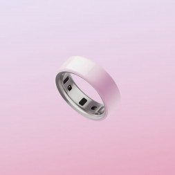 Умное кольцо Oura Ring 4 Ceramic (размер 8), Розовый/Petal