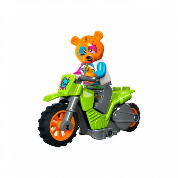 Конструктор LEGO City 60356 Трюковый мотоцикл медведя в Махачкале