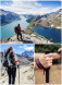 Треккинговая палка Naturehike 135 см, 1 шт., белый/красный в Махачкале