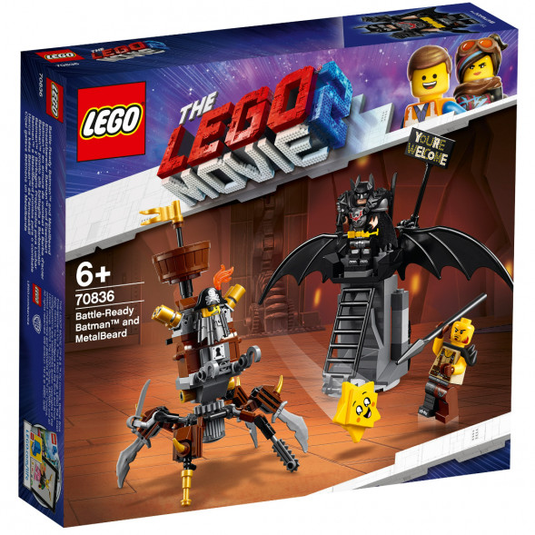 Конструктор LEGO Movie 70836 Боевой Бэтмен и Железная борода  в Махачкале