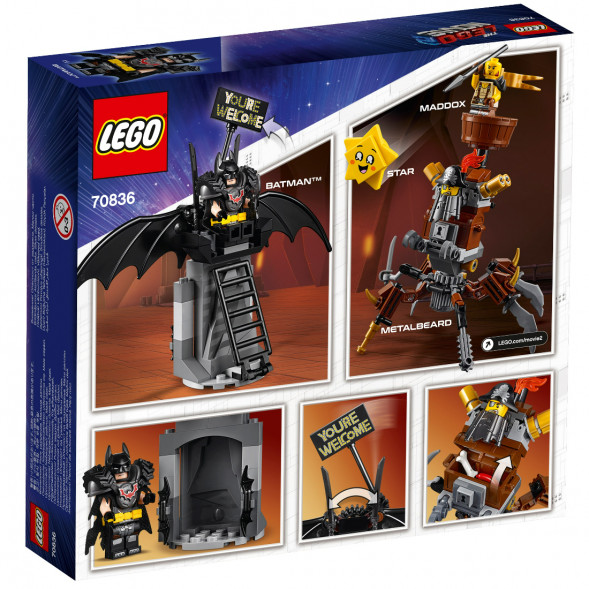 Конструктор LEGO Movie 70836 Боевой Бэтмен и Железная борода  в Махачкале