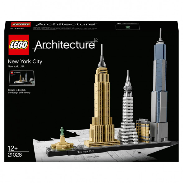 Конструктор LEGO Architecture 21028 Нью Йорк в Махачкале