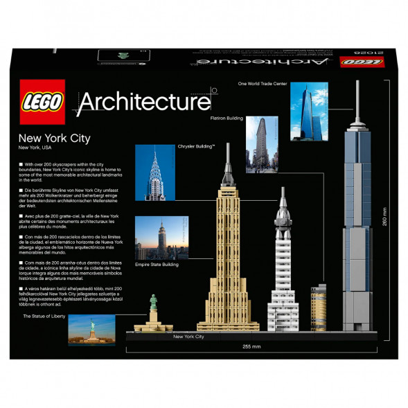 Конструктор LEGO Architecture 21028 Нью Йорк в Махачкале