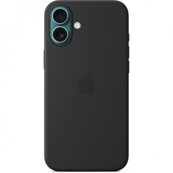 Чехол Apple для iPhone 16 Plus Silicone MagSafe, черный (MYY93ZM/A) в Махачкале
