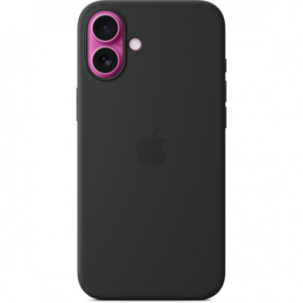 Чехол Apple для iPhone 16 Plus Silicone MagSafe, черный (MYY93ZM/A) в Махачкале