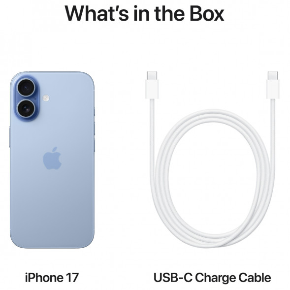 Смартфон Apple iPhone 17 512GB eSim, Mist Blue в Махачкале