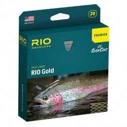 Леска RIO Premier Gold Floating Fly Line WF5F, мох/золото