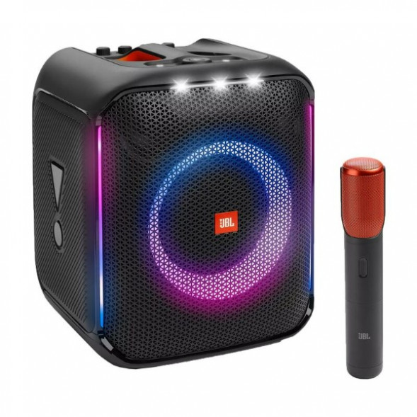 Портативная акустика JBL Partybox Encore + микрофон, черный в Махачкале